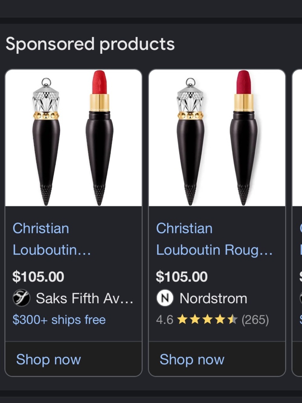 Christian Louboutin Velvet Matte lipstick Epic Brunette 318 - Picture 9 of 12